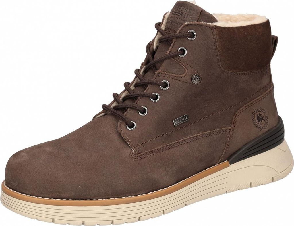 Lerros Schnürstiefel Braun in Gr. 42