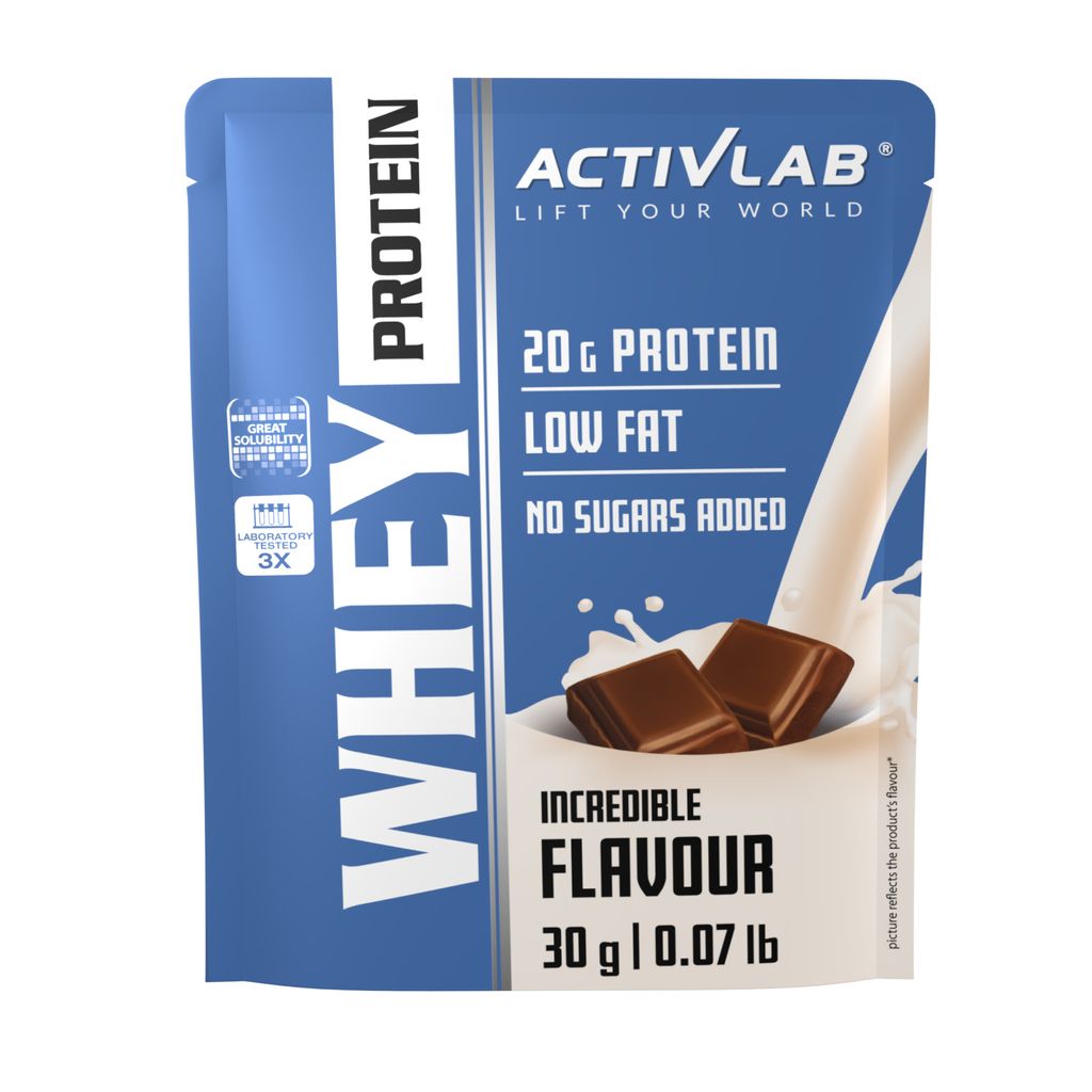 Activlab Whey Protein 30g, hoher Proteingehalt, basierend Produktbild 