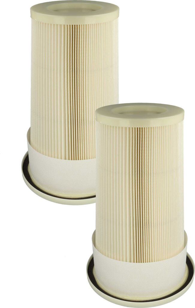 vhbw 2 Faltenfilter kompatibel mit Dustcontrol DC 2700c, Produktbild 
