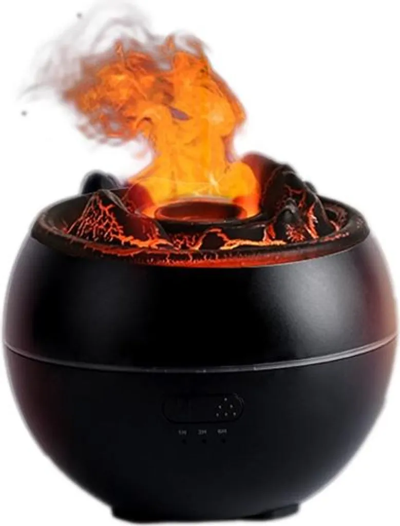 Lampada Aromatica INF Effetto Fiamma - Umidificatore per Oli Essenziali