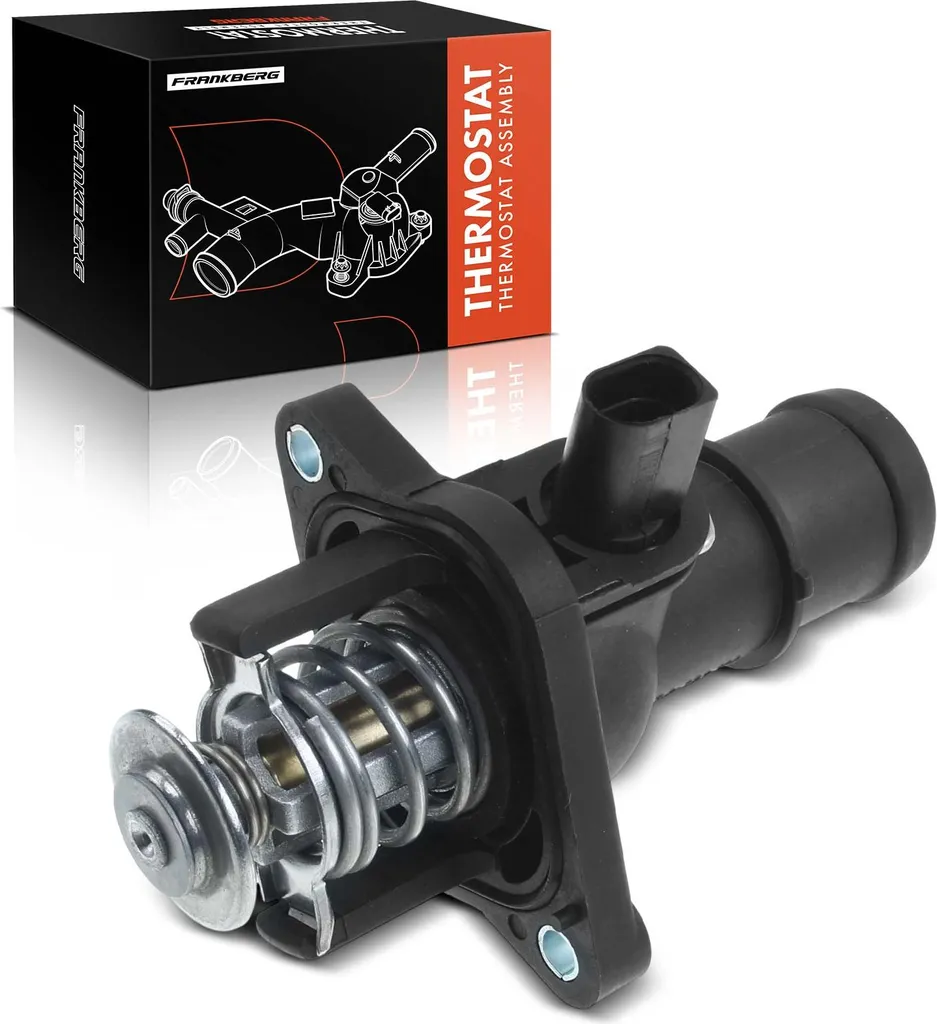 Boîtier Thermostat de Liquide de Refroidissement pour Audi A3 et Golf