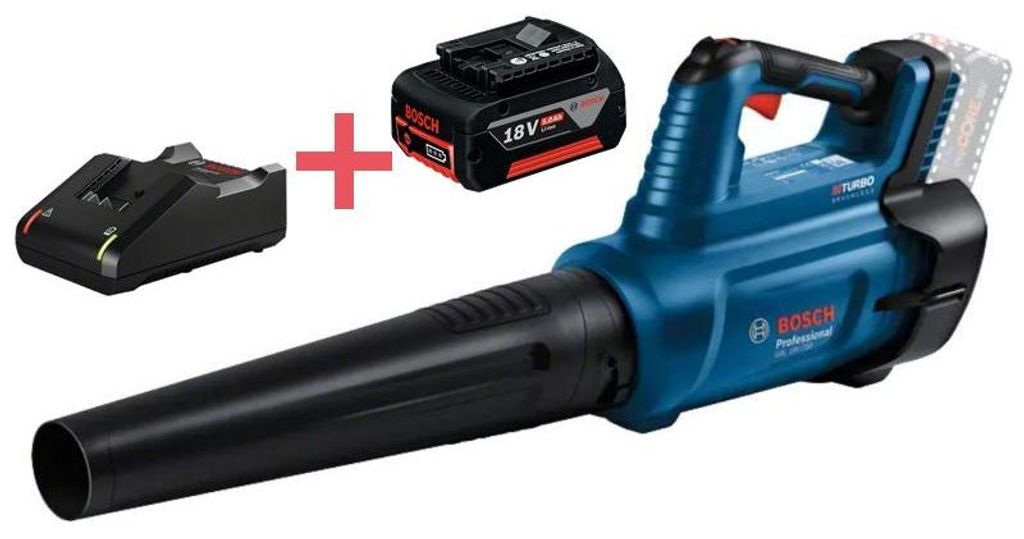 Bosch Akku-Gebläse GBL 18V-750, inkl. 5 AH Bosch-Akku und Produktbild 