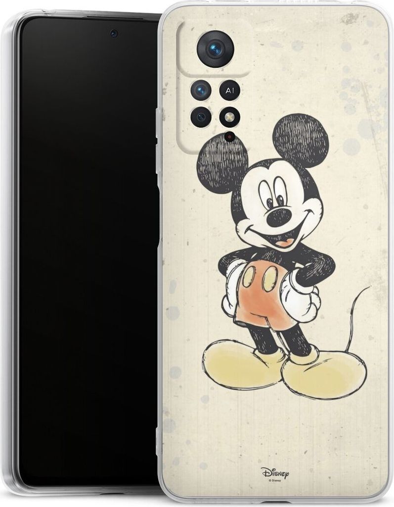 DeinDesign Handyhülle für Xiaomi Redmi Note 11 Pro 5G Silikon Hülle Case Smartphone Schutzhülle Mickey & Minnie Mouse Offizielles Lizenzprodu...