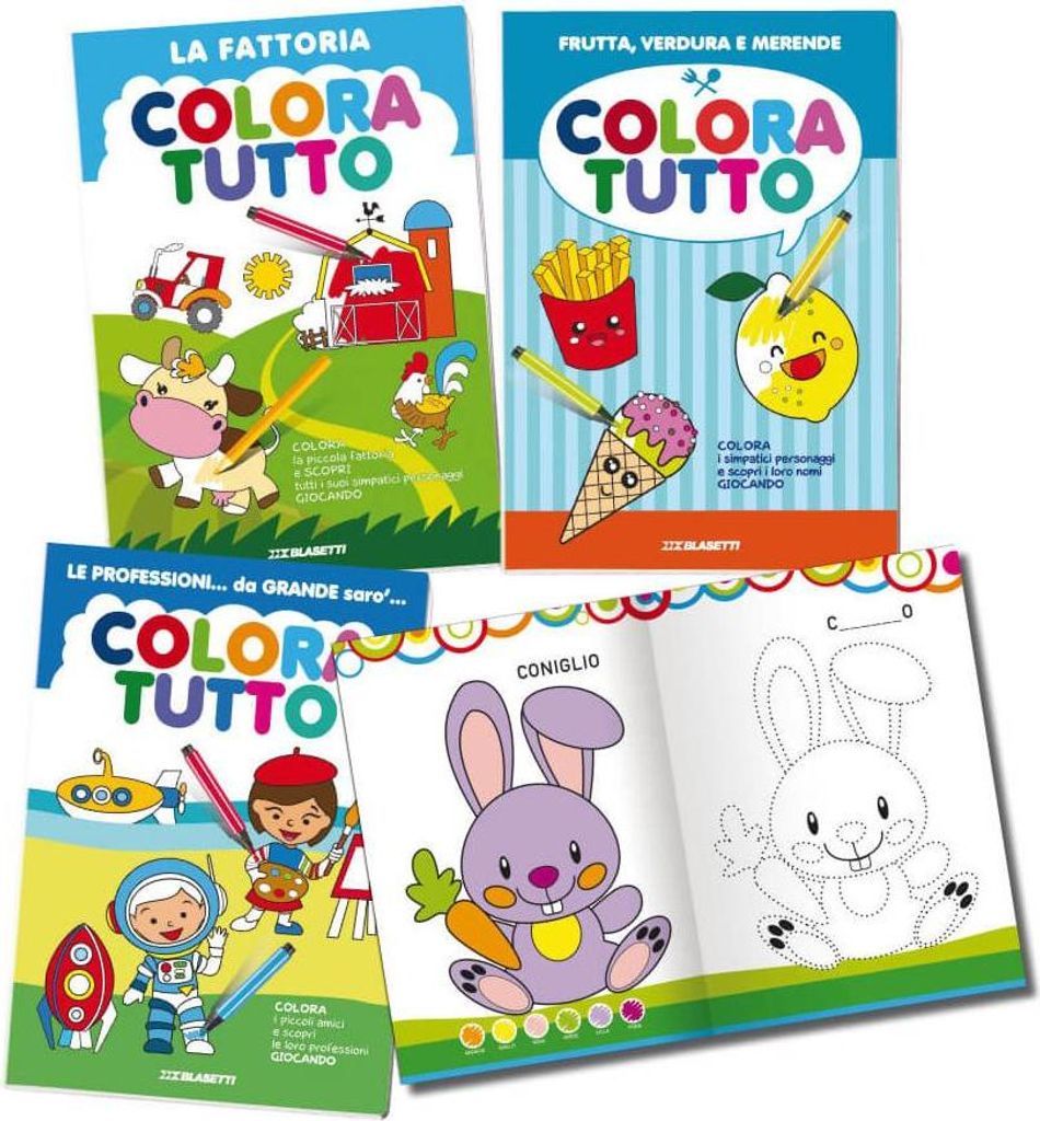 Blasetti 6244 Malvorlage &- buch Malbuch/Album