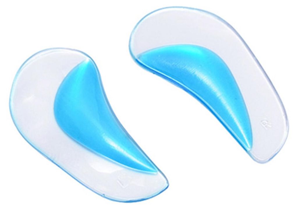 1/2/3 Paar Gel-Einlegesohlen mit Fußgewölbestütze für Kinder und Erwachsene mit Plattfüßen, orthopädische Polster, selbstklebend, stoßdämp...