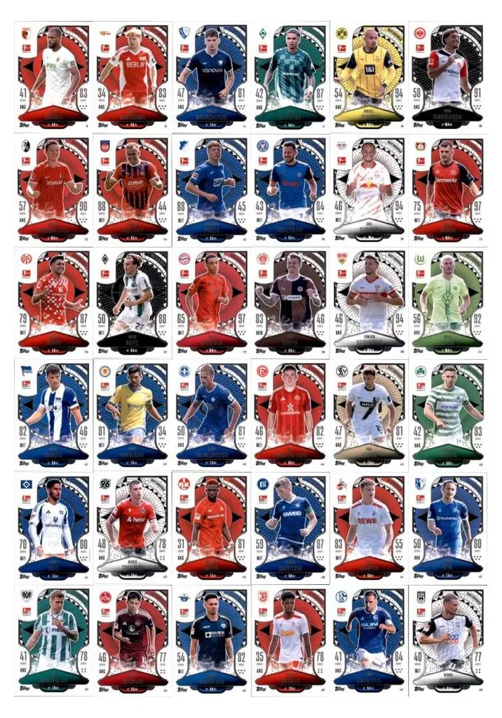 Topps Match Attax Bundesliga 24/25 boite de 36 cartes heros
