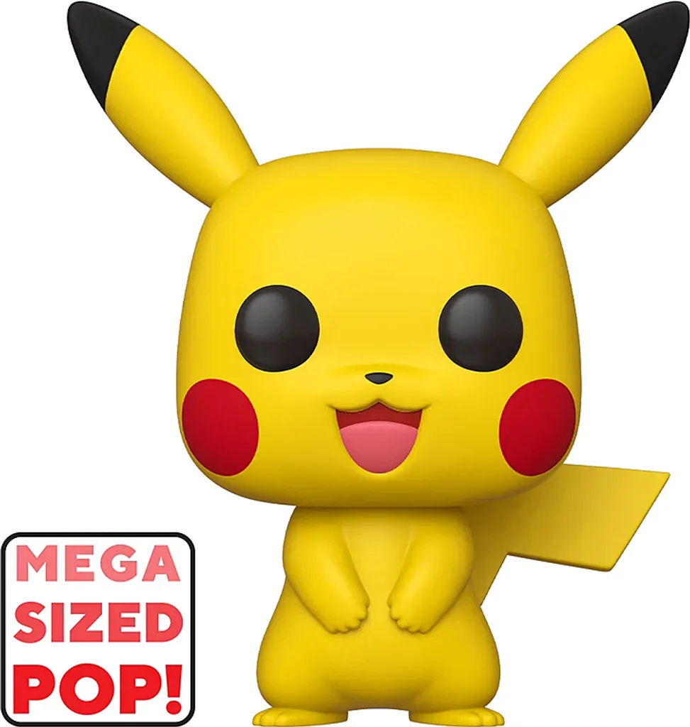 Cadeau Idéal Pokémon : Figurine Pikachu Funko POP ! Mega pour Fan de Jeux