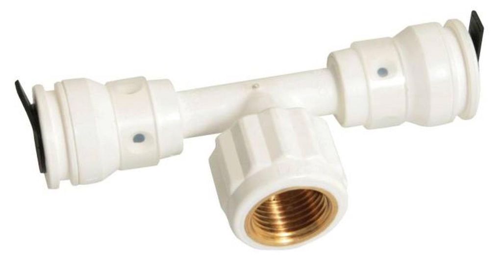 Aluverbund Steckfitting Henco Vision T-Stück Innngewinde 20 Produktbild 
