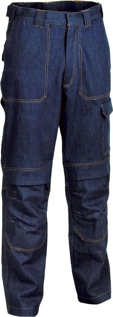 Cofra Schweißerhose, flammhemmend, 100% Denim-Baumwolle 62