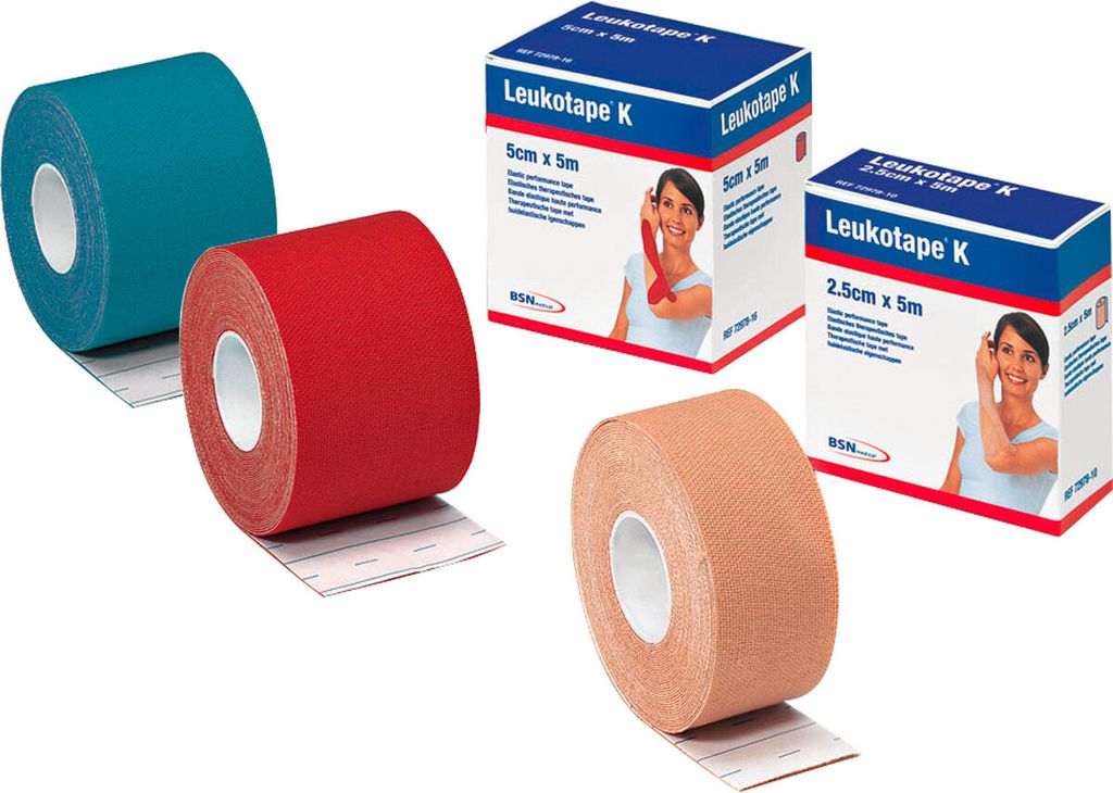 BSN Leukotape K, Klebeverband, Sport Tape, Tape Verband, 5 Produktbild 
