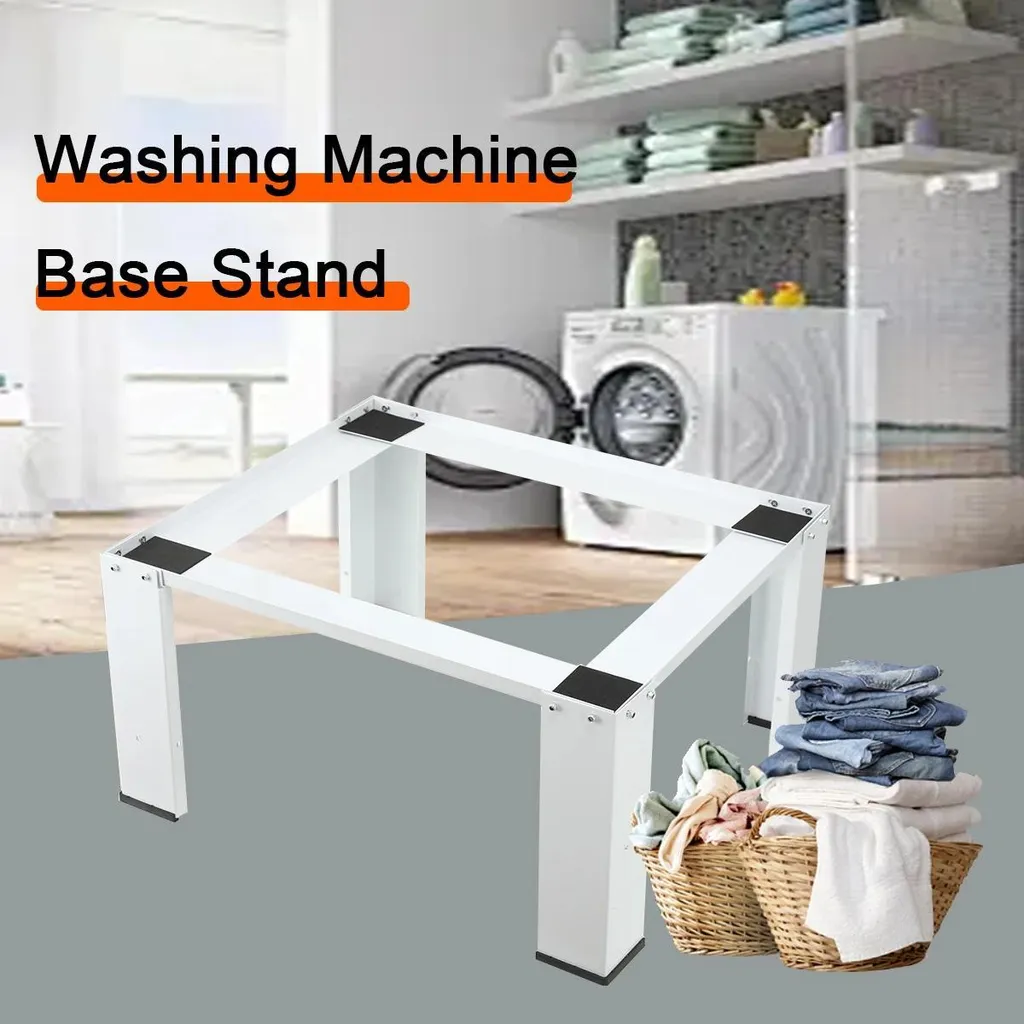 Support pour lave-linge réglable - Socle universel robuste avec fixation - 4