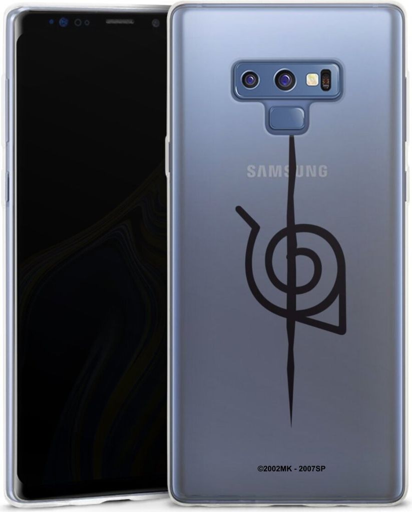 DeinDesign Slim Hülle für Samsung Galaxy Note 9 Silikon Case Ultra Dünn Handyhülle Naruto Shippuden Sasuke Konoha