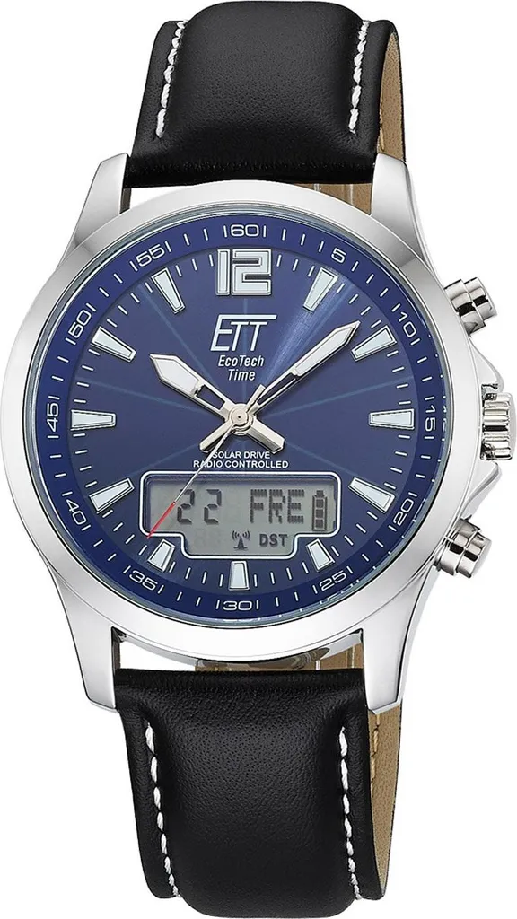 Eco Tech Time Orologio Radiocontrollato EGA-11714-31L Solare - 1
