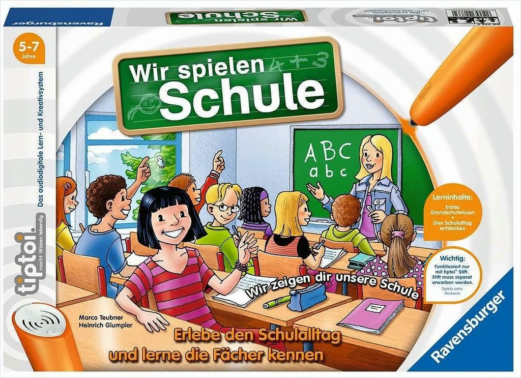 Ravensburger 733 Ravensburger tiptoi® Wir spielen Schule Immagine del prodotto 