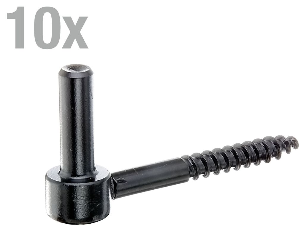 Alberts 10 x Kloben zum Einschrauben, 105 mm Länge, Produktbild 