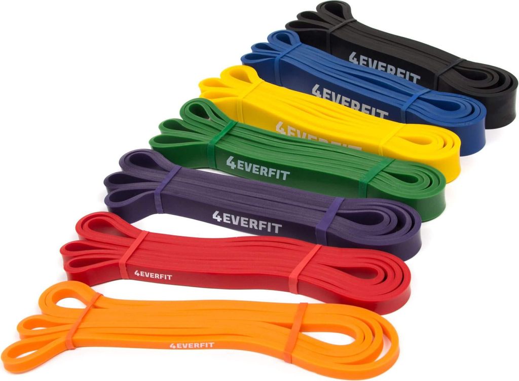 DEFT SPORT Powerband Sada 7 fitness pásků Pull-Up pásků Obrázek produktu 12