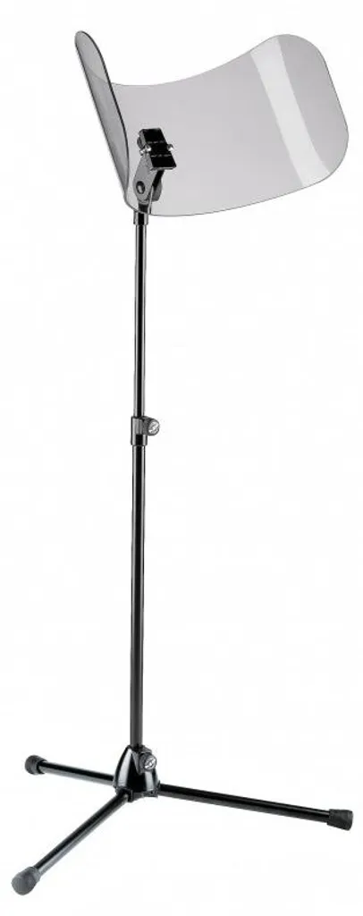 Pupitre robuste anti-vibration en acier et acrylique 11900-000-55