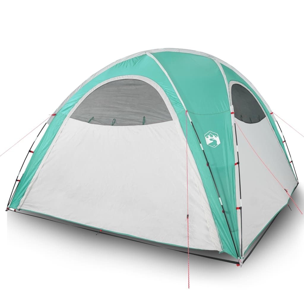 Grünes Partyzelt 360 x 360 x 219 cm Wasserdicht aus 190T Polyester mit PolyurethanBeschichtung