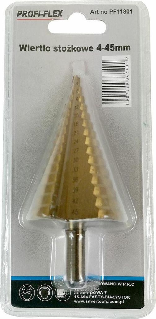 Stufenbohrer mit einem Durchmesserbereich von 4 bis 45 mm Produktbild 