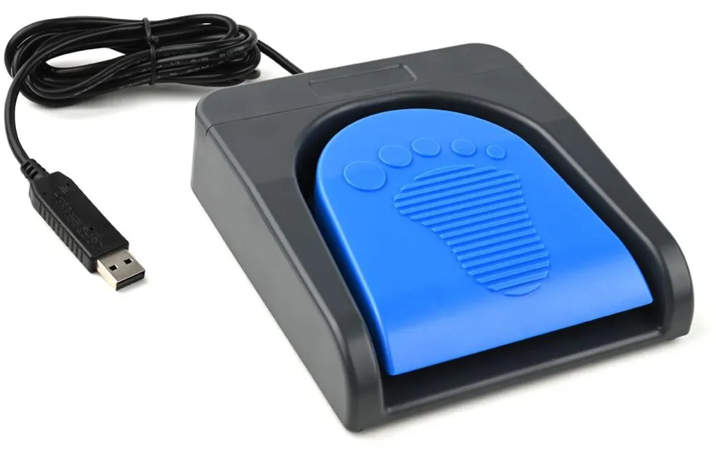 Pédale de jeu personnalisable pour raccourcis clavier et multimédia