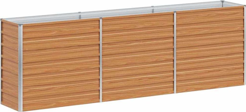 vidaXL Letto rialzato marrone chiaro 240 x 40 x 77 cm Immagine del prodotto 