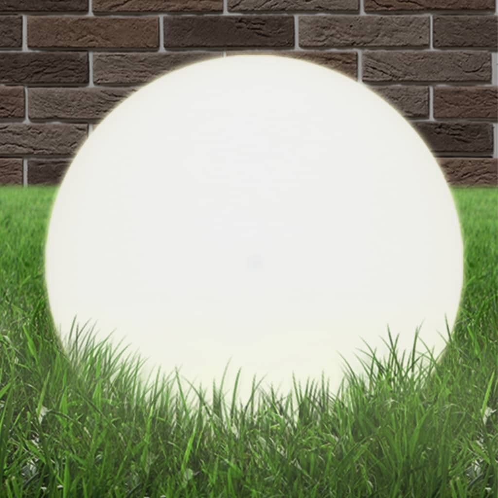vidaXL Lampa ogrodowa LED kulista 50 cm PMMA Zdjęcie produktu 