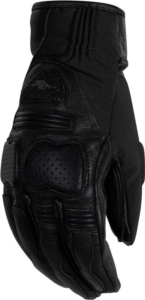 Rusty Stitches Christine Damen Motorradhandschuhe, schwarz, M