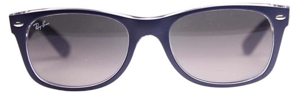 Ray-Ban NEW WAYFARER COLOR MIX, Erwachsener, Uni, Quadratisch, Transparent, Blau, Nicht-polarisierte Linse, Nylon