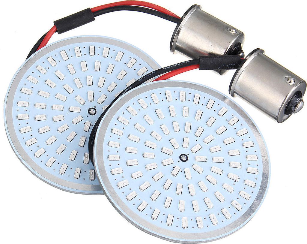 2pcs hinten 1156 / Front 1157 LED Signale Motorrad Lamp Produktbild 