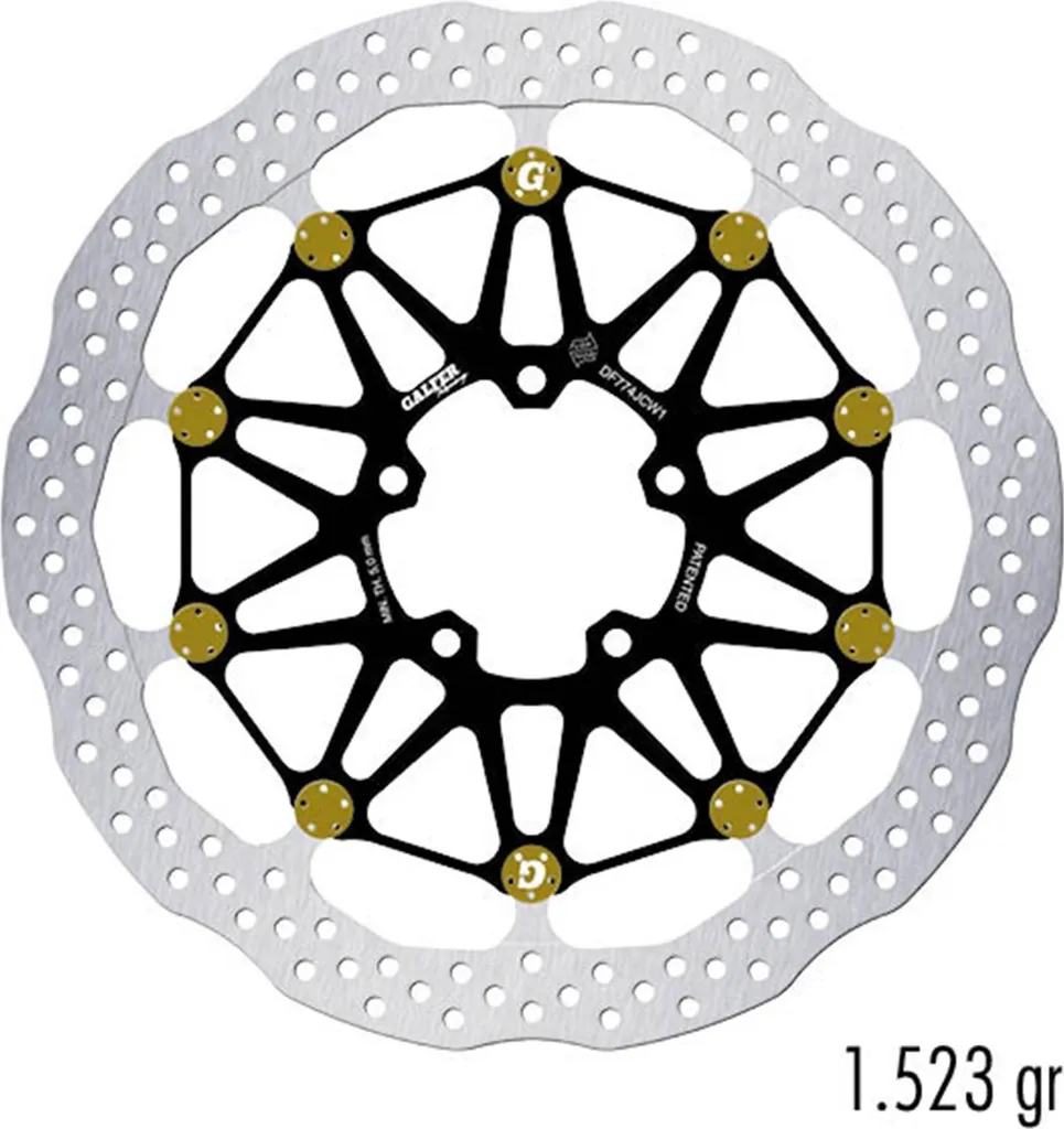 Disque de frein Galfer DF774JCW1G03 WAVE Floatech 330x6mm pour Ducati