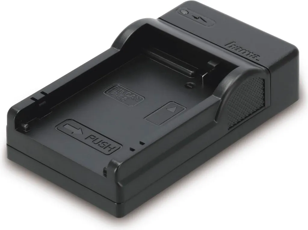 Caricatore Hama 00081417 per Canon LP-E8: Accessorio Travel USB Nero