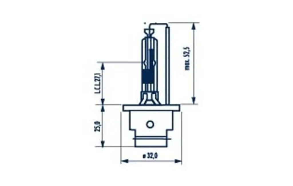 Lampadina D2R Narva Xenon 85V P32d-3: Ricambio Originale Fari Auto