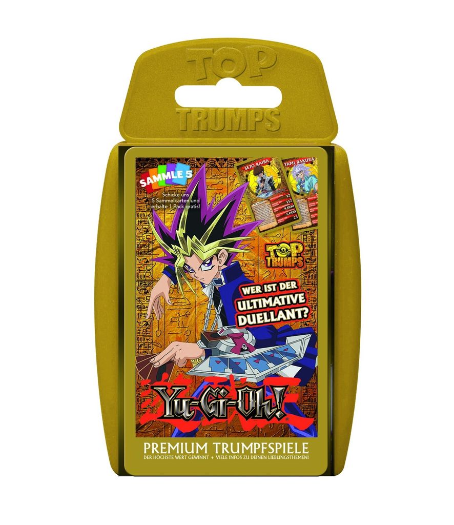 Top Trumps - Yu-Gi-Oh Kartenspiel Karten Spiel Quartett Produktbild 