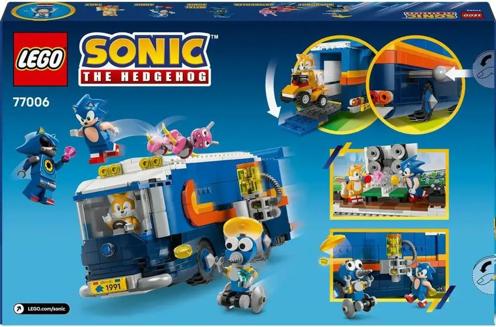 Camion de commandement de Sonic LEGO avec Laboratoire de Combat Mobile - 27