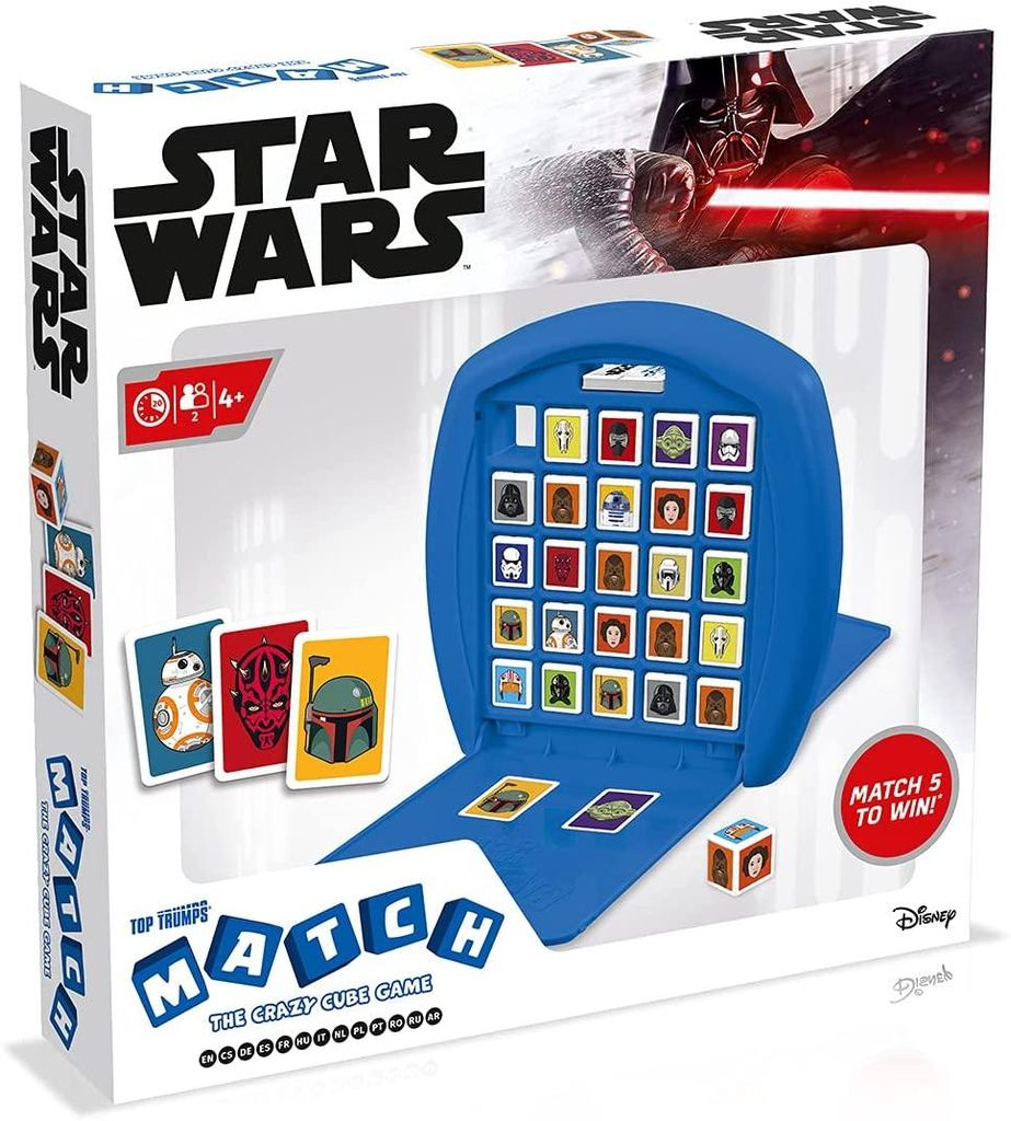 Top Trumps Match Star Wars (weiße Verpackung) Produktbild 