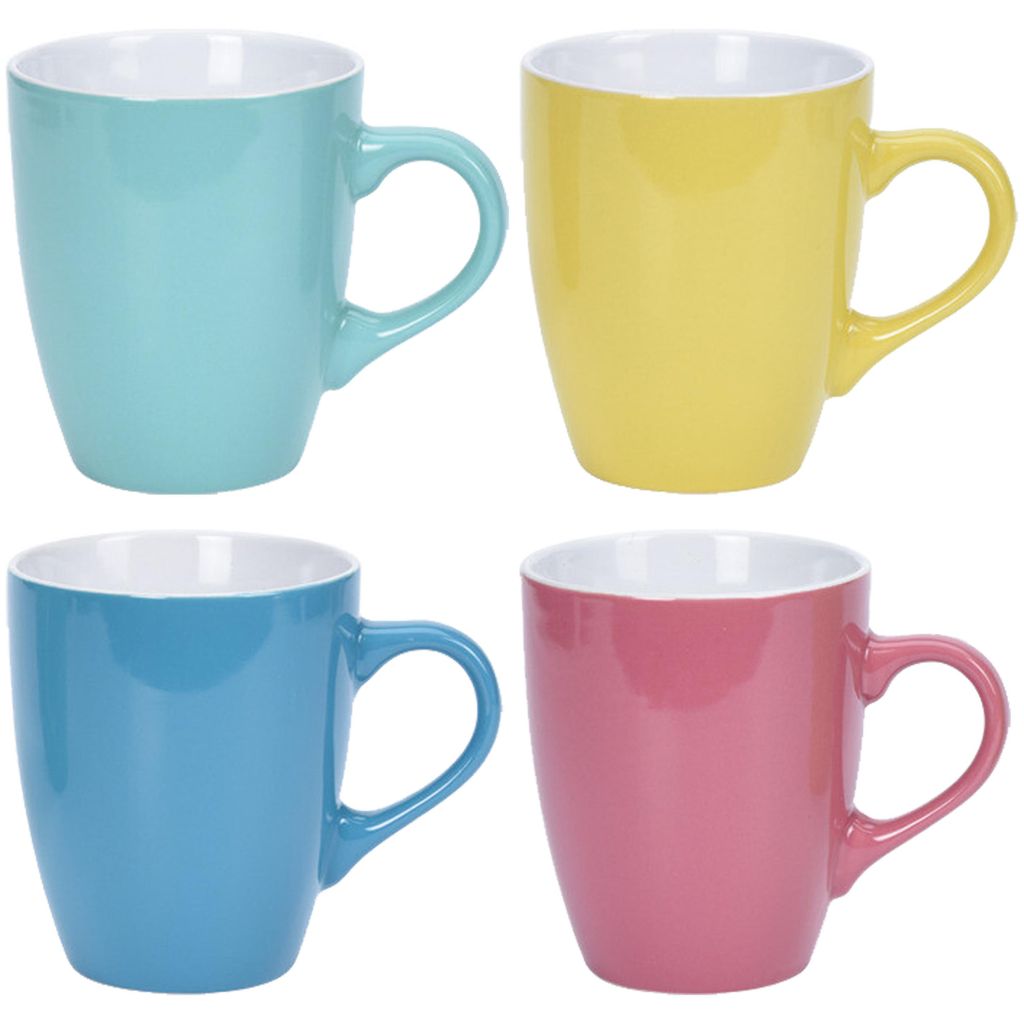 Set de 4 Tassen deof Kaffee 34cl farblich sortiert Produktbild 