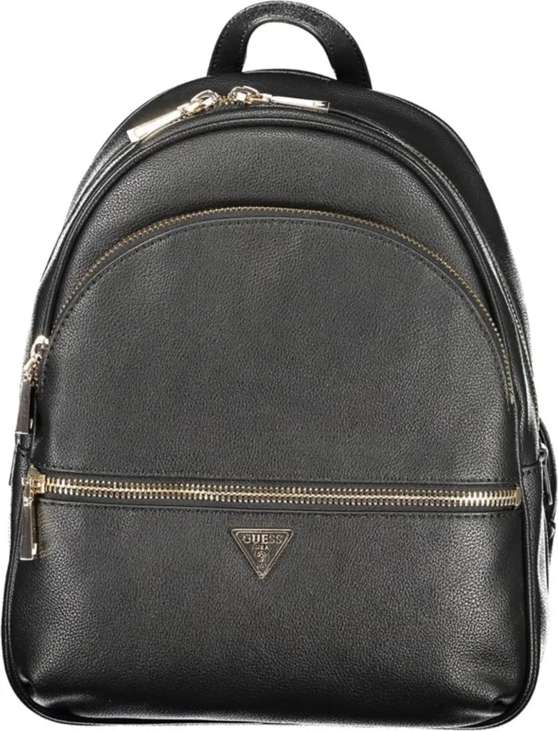 Sac à dos Guess BG711833NE en Noir avec Bretelles Ajustables et Logo