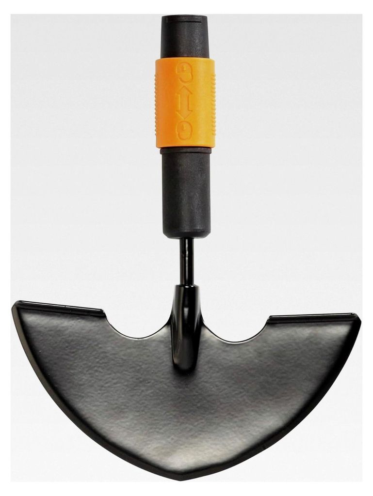 Rasenkantenstecher, Werkzeugkopf, Breite: 35 cm, Borstahl, Schwarz/Orange, QuikFit