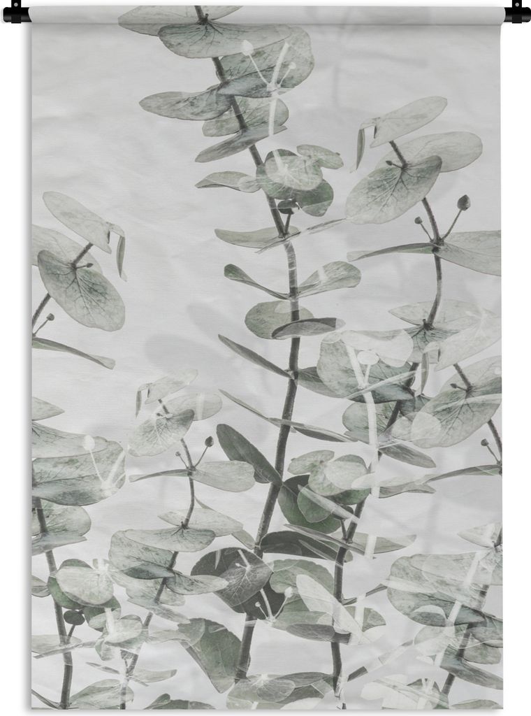 MuchoWow Wandteppich Wandbehang Pflanzen - Natur - Grün - Blumen 60x90 cm Tapisserie Dekoration Wandtuch - Foto-Teppich - Abwaschbar