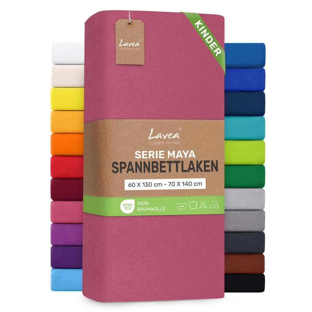 Lavea® Prześcieradło na gumce dla dzieci, 60x130 cm - Zdjęcie produktu 