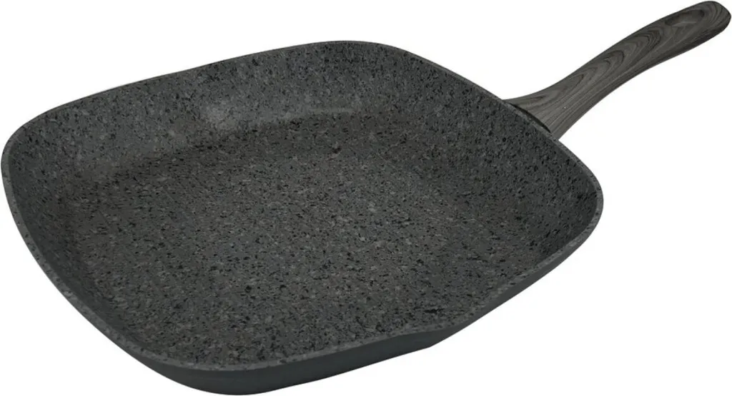 Padella Antiaderente 28x28 cm Nera Professionale - Tutti i Fuochi