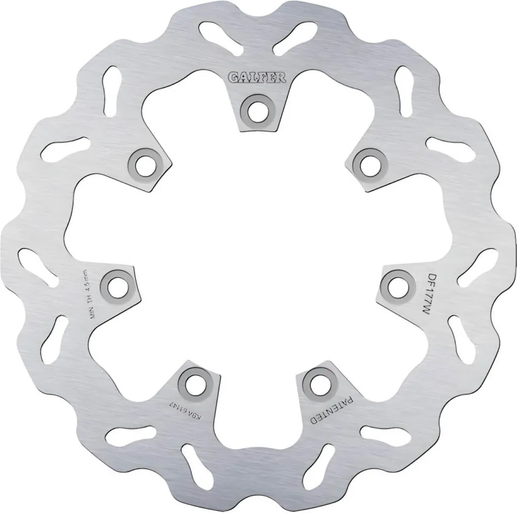 Disque de frein Galfer WAVE rigide 267mm haute résistance Kawasaki EN 500