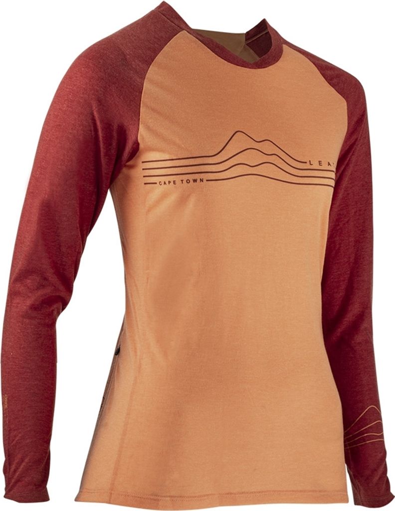 Leatt MTB All Mountain 3.0 Long Sleeve Women's Jersey Peach XS