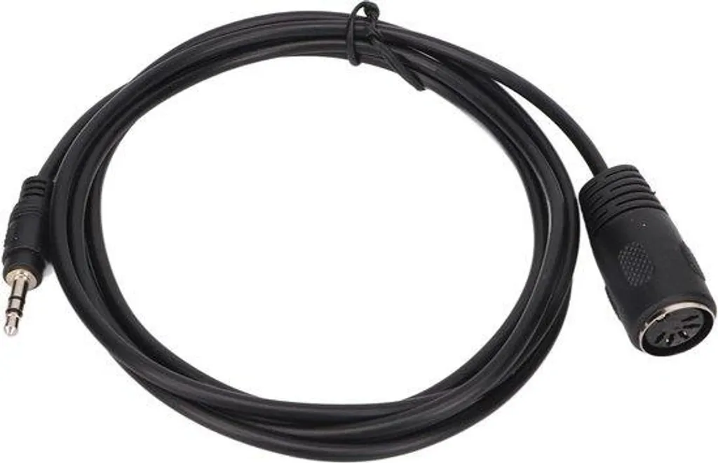 Adaptateur audio Jack 3,5 mm vers DIN 5 broches pour hi-fi ancienne