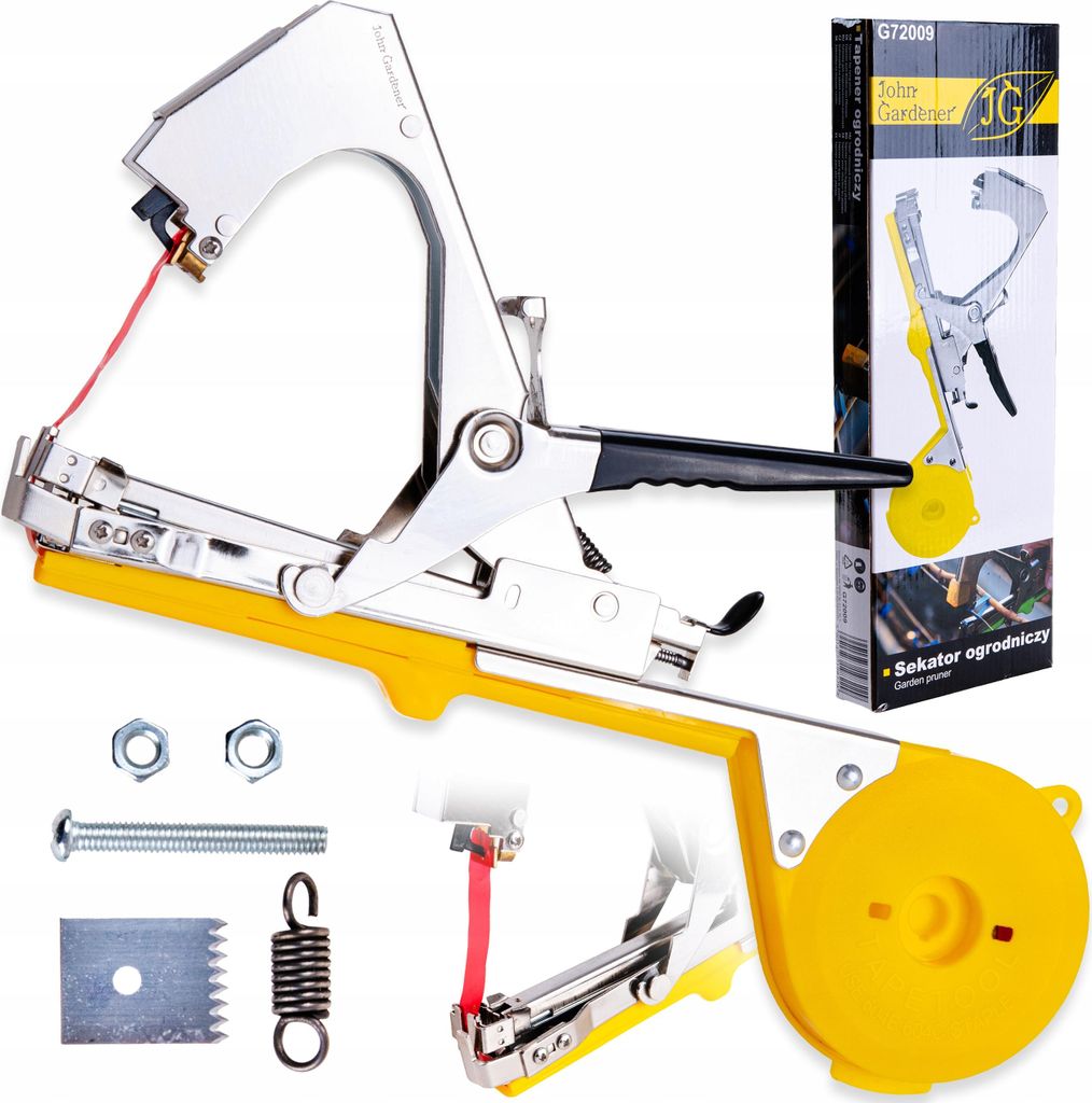 Garten-Bindemaschine (Tapener) – Bindezange für Pflanzen – Profi-Set