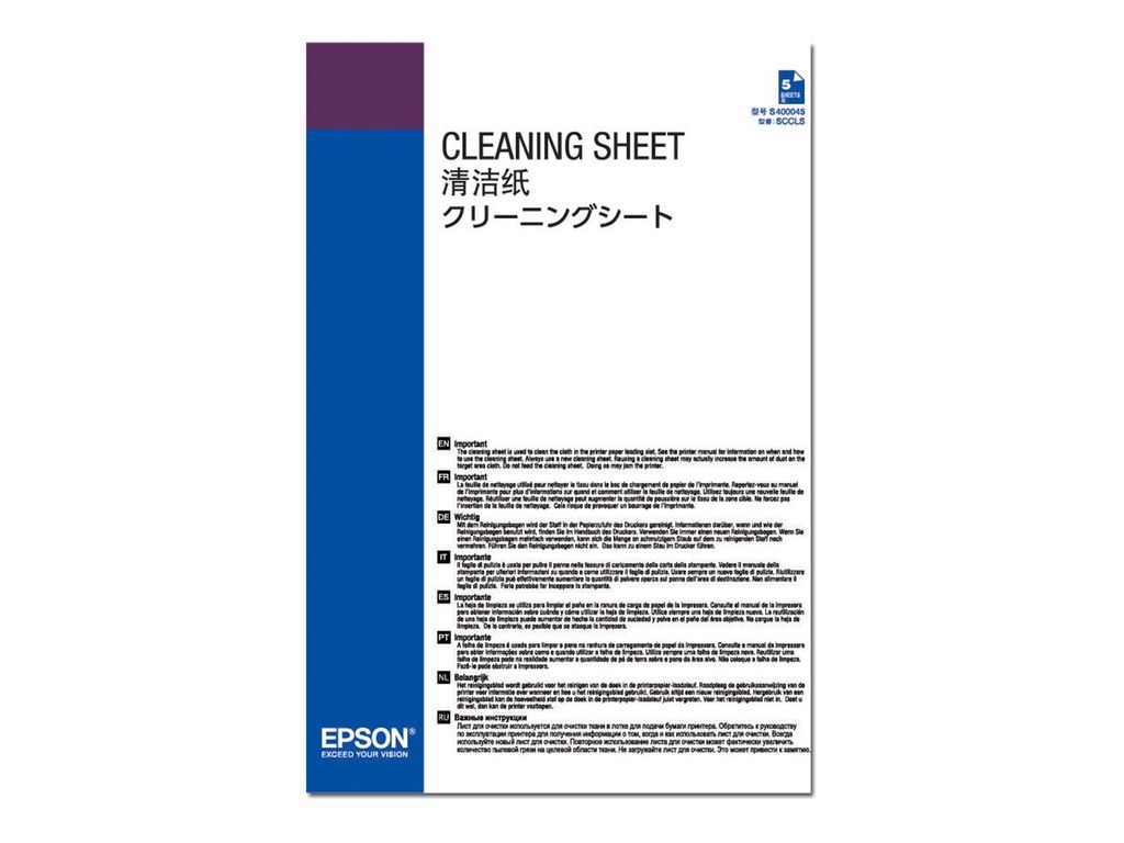 EPSON Reinigungsblatt SC P5x00/8000/9x00/10000/20x00 Produktbild 