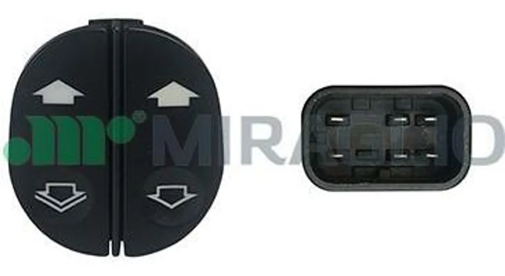 Miraglio 121/FRB76004 Interrupteur Lève-Vitre 6S6T15529AB pour Fiesta