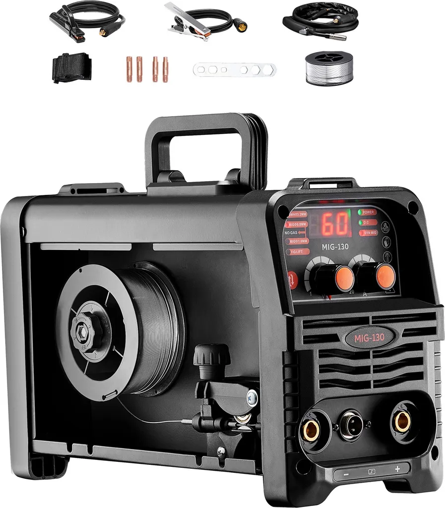 Poste de Soudure Portable pour Réparation et Entretien - MIG TIG MMA 130A