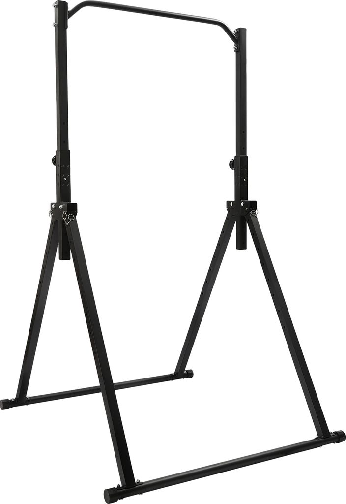 Dreieckige Pull Up Station, Pull Up Bar für Home Gym Strength Training Equipment, einstellbare Höhe Home Pull Up Bar