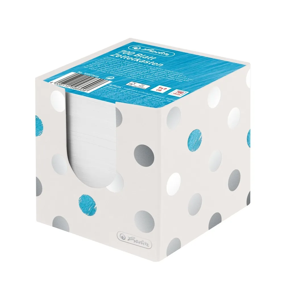 herlitz 50027446 Boîte de Notes Frozen Glam 90x90 mm Champagner